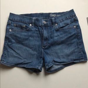 Gap Dark Blue Jean Shorts